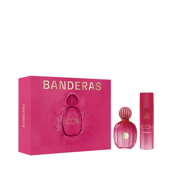 SET BANDERAS THE ICON 2PZS 100ML EDP SPRAY/DESODORANTE 150ML SPRAY