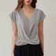 thumbnail image 2 of Camiseta informal y cómoda para mujer, versátil para cualquier ocasión, 2 of 5