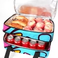 thumbnail image 5 of Thanksgiving Double Layered Insulated Refrigerated Large Capacity Handheld Lunch Bag - 7.1x11.4x16.1 Inches, 5 of 6