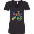 thumbnail image 3 of Inktastic 60th Birthday Party Women's V-Neck T-Shirt, 3 of 5
