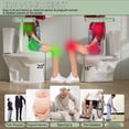 thumbnail image 2 of Miuara Elongated Tall Toilet 19 Inch for Seniors,ADA High Toilet for Bathroom,Two-Piece Single Flush 1.28 GPF,White, 2 of 4