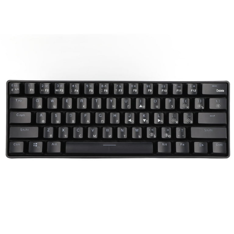 Russian Keyboard, 19 Preset Backlight 60% Size 2 Mode Connection 2
