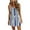 Blue dresses for women 2023 28, variant on Usmixi Womens Summer Mini Sundress Vacation Floral Print Drawstring Pocket Short Dress V Neck Sleeveless Spaghetti Strap Dresses for Beach Orange XXL Up to 65% off