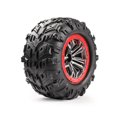 thumbnail image 4 of Carro de control remoto RC Car 2.4GHz Off-Road Car 1/14 Racing Car Camión de control remoto 4WD Alta velocidad 75 km / h Motor sin escobillas RTR con 3 baterías recargables para niños adultos Eccomum Carro de control remoto, 4 of 7