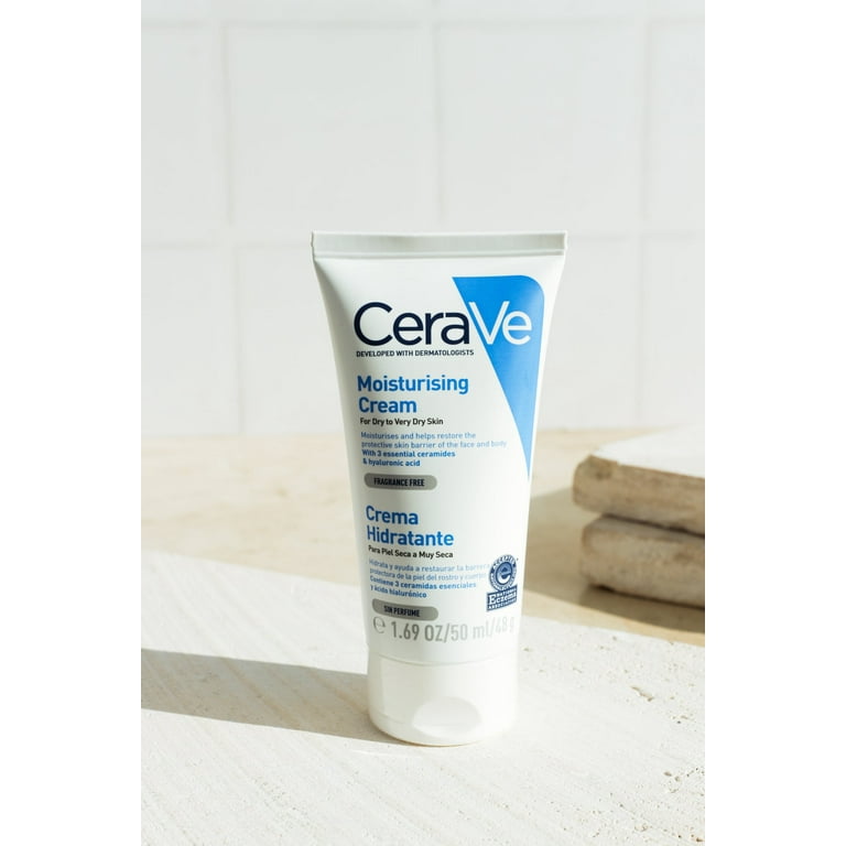CeraVe Moisturising Cream, Dry to Very Dry Skin, 177ml, Ceramides