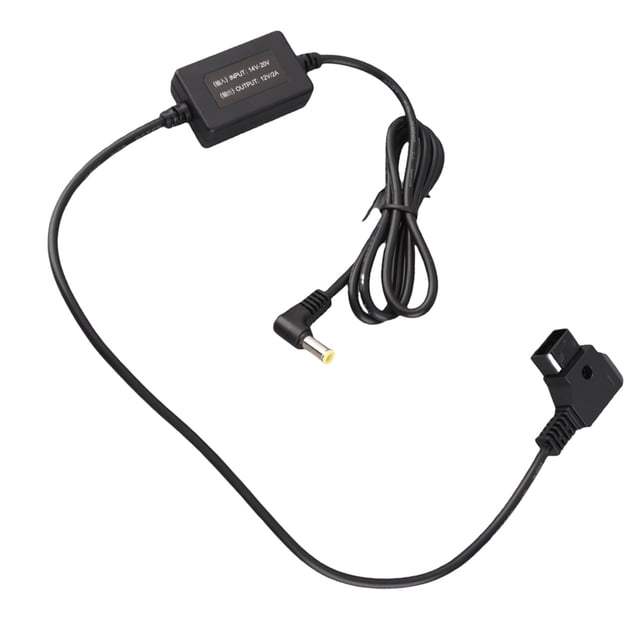 Línea de Alimentación de Cámara de video, Línea de Alimentación de Accesorios de Fuente de Alimentación Ligera Flexible, para Fotógrafos Cámara de Vije Al Aire Libre