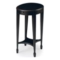 thumbnail image 1 of Butler Specialty Oval Accent Table In Plum Black, 1 of 2