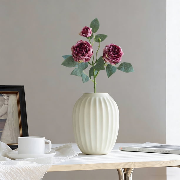 Rose Simulation Flower Living Room Soft Decoration Flower Arrangement Ornament Fake Floral Photography Prop