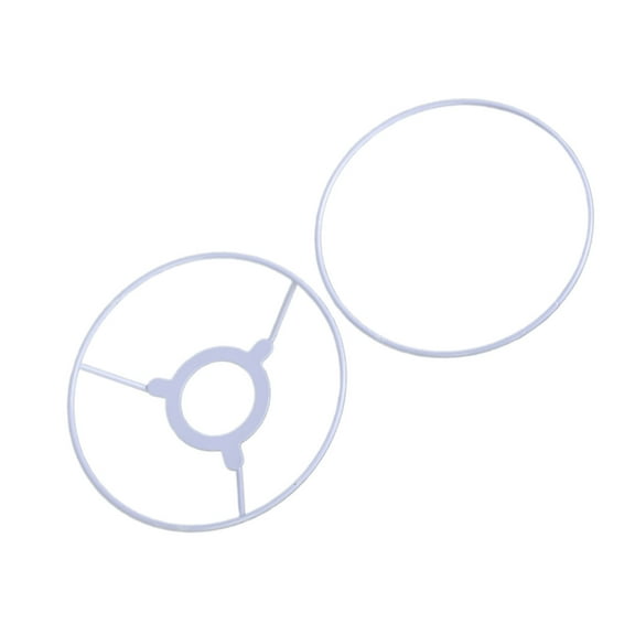 YIEMEEN Metal Lampshades Rings Drum Lamp Shade Strong Rings Replacement Chandelier Lamp Fix Rings Shade Accessories Enduring