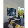 thumbnail image 5 of Marmont Hill - "Blue Floral Burst" Painting Print on Wrapped Canvas, 5 of 7