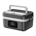 thumbnail image 1 of Fiambrera Eléctrica Inalámbrica con Aislamiento Térmico de 60 W, 1 L, de Acero Inoxidable, Calentador de Alimentos A, 1 of 8