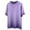 Purple, variant on Dagugfen Tshirts for Men Short Sleeve Crew Neck Loose Fashion Lightweight Solid Color Casual Tee Shirts