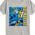 thumbnail image 3 of Marvel Wolverine - Comic Book Panels - Toddler and Youth Short Sleeve Graphic T-Shirt, 3 of 5