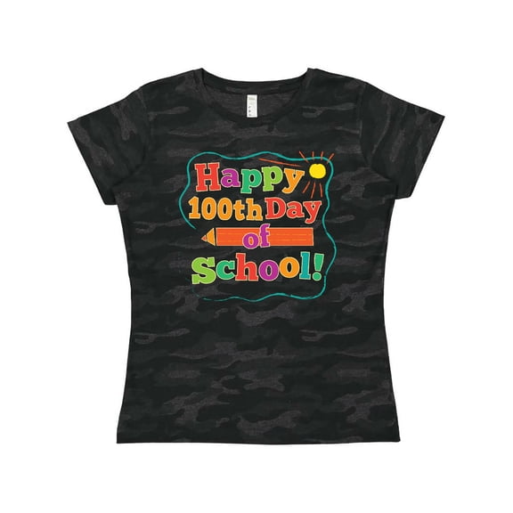 Inktastic Happy 100th Day of School Women's T-Shirt