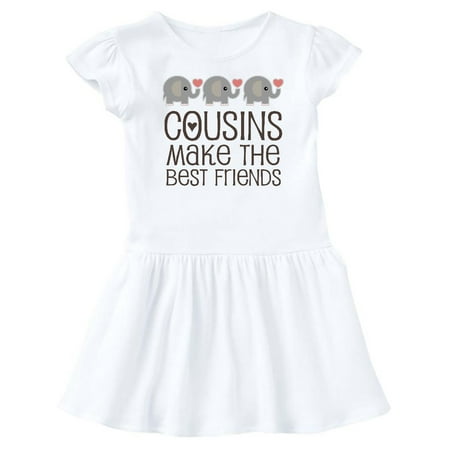 Cousins Make The Best Friends Infant Dress