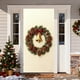 thumbnail image 5 of Cortina Navideña para Puerta de 89 X 183 Cm | Tejido de Poliéster con Bordado Estereoscópico | Cortina Festiva Duradera | Decoración de Pared Navideña | Multiusos para Puertas, Paredes y Mesas, 5 of 6
