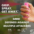 thumbnail image 5 of SABRE Jeweled Pepper Spray with Snap-Clip Keychain, Silver, 1 Count, Pocket Pepper Sprays, 5 of 9