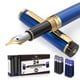 thumbnail image 1 of Pluma estilográfica Dryden Designs, punta mediana con 24 cartuchos de tinta, 1 of 9