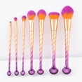 thumbnail image 4 of Baycosin 7pcs Pro Makeup Brushes Set Foundation Powder Eyeshadow Eyeliner Lip Brush Tool, 4 of 9