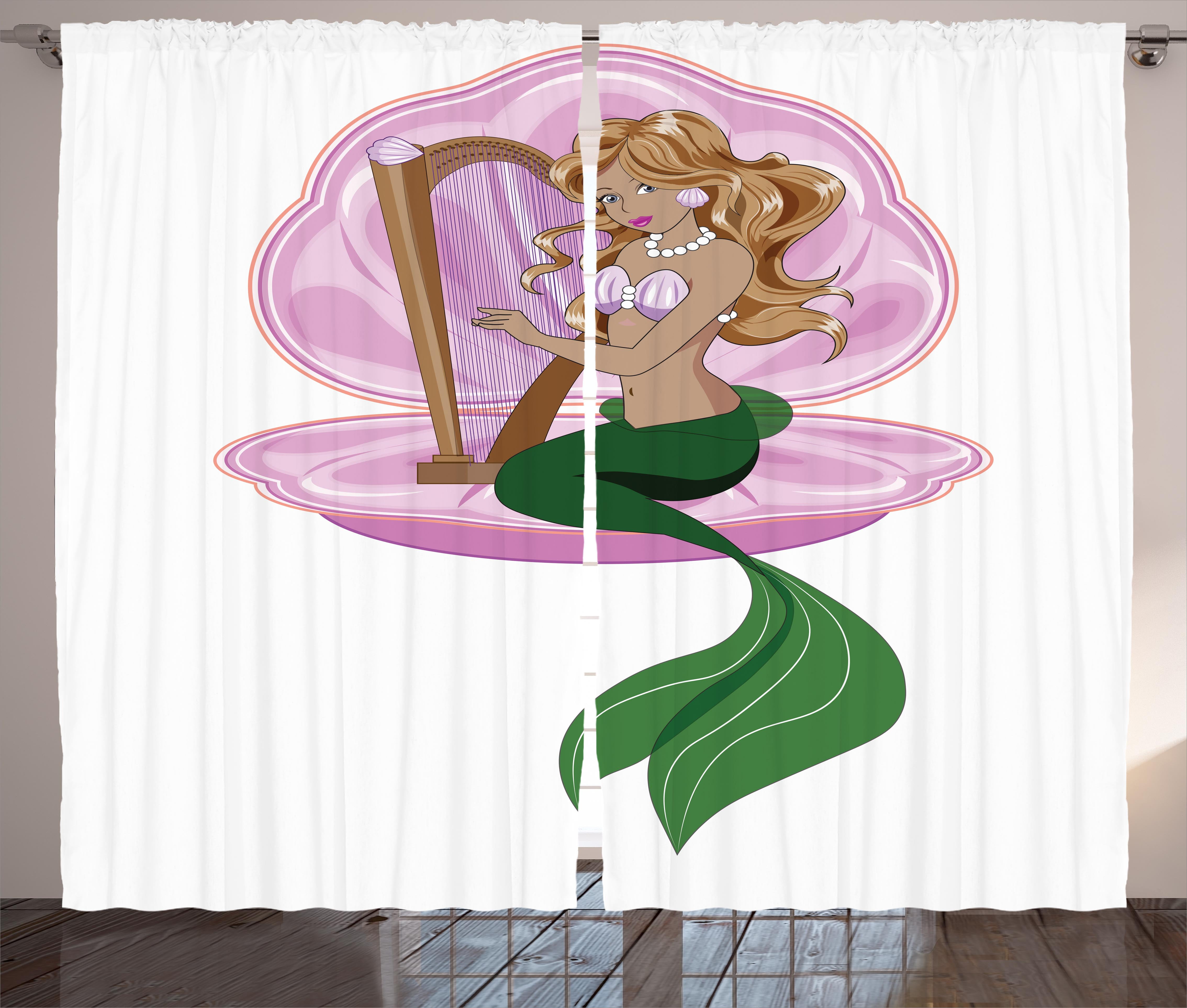 Mermaid Curtains For Bedroom - x0md434