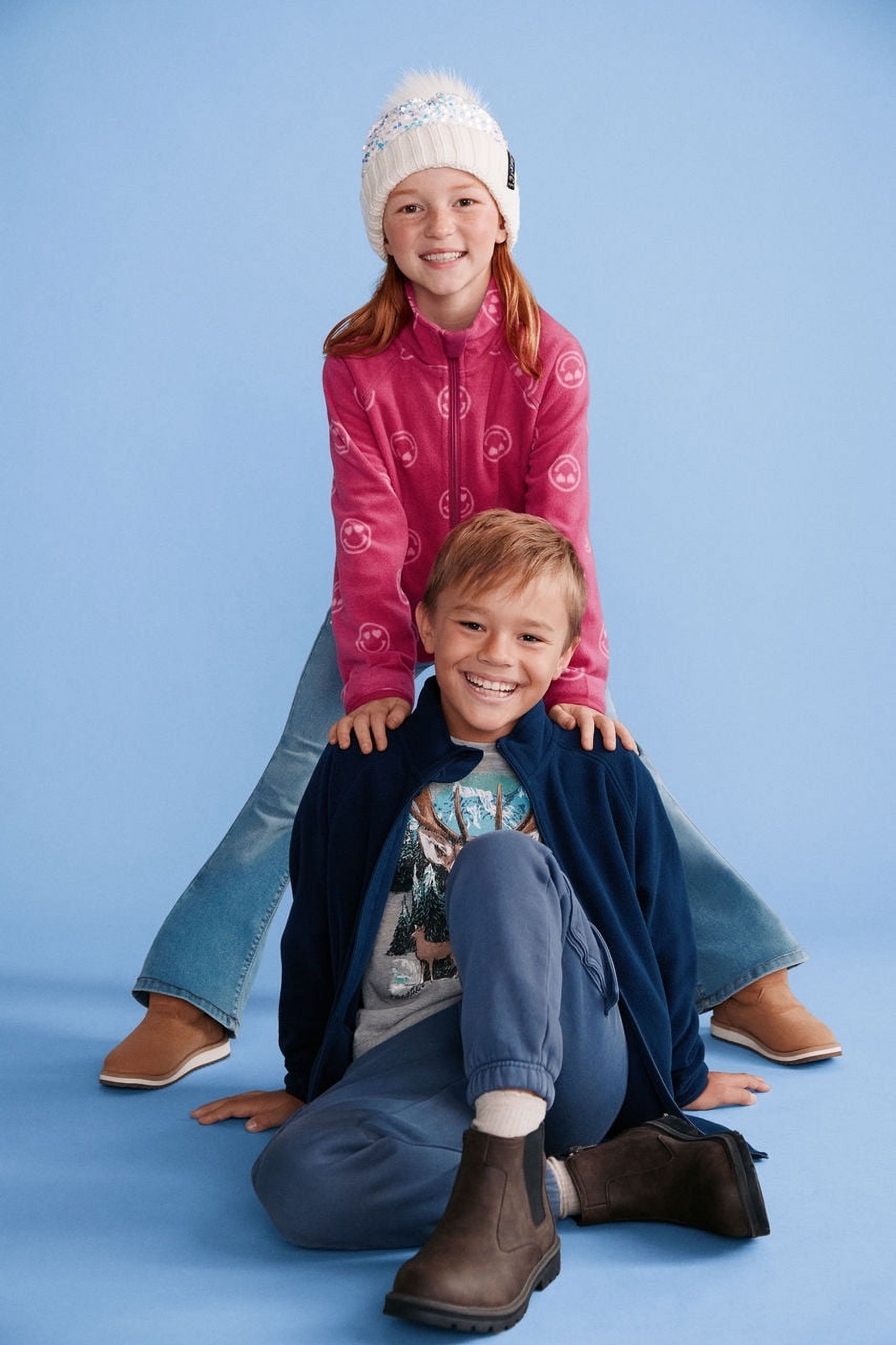 Wonder Nation Boys Fleece Cargo Pants, Sizes 4-18 & Husky