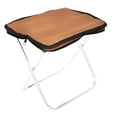 thumbnail image 4 of Taburete plegable portátil Cola ultraligero para Patio Camping senderismo Caqui, 4 of 8