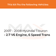 thumbnail image 2 of MAX Advanced Brakes - Front Brake Kit For 2007-2008 Hyundai Tiburon| Carbon Ceramic Brake Pad and Rotor Kit| Daily Driving Geomet Coated Brake Rotors, 2 of 9