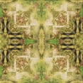 thumbnail image 1 of Ahgly Company Machine Washable Indoor Square Transitional Golden Brown Yellow Area Rugs, 7' Square, 1 of 7