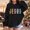 E-627Black, variant on FAOWME Big Kids Girls Hoodies With Pocket Long Sleeved Letter Print Fashion Comfortable Loose Fit Sweatshirts For Daily Wear Black 4-5 Years
