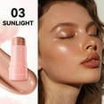 thumbnail image 2 of 3 Color Highlighter Stick Sunlight Glow, Face Illuminating and Contouring Stick, Multifunctional Makeup for a Natural Radiance, Portable 3.5g Stick, 2 of 8