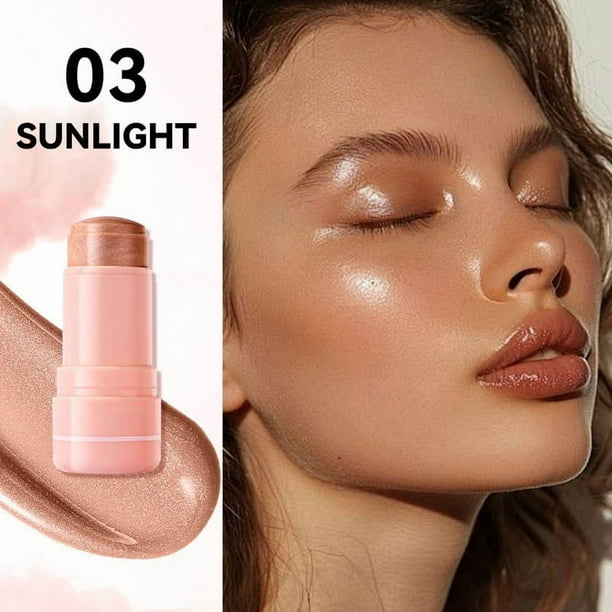 Barra iluminadora multifuncional de 3 colores que ilumina y modifica el color, 3,5 g