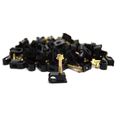 thumbnail image 3 of SatelliteSale Black RG6 Single Cable Grip Tornillo de montaje Clips 100 CT, 3 of 6