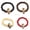 Black, variant on Men's Egypt Ankh Cross Bracelet Wood Beaded Bangle Punk Protection Jewelry 7.5"-Red