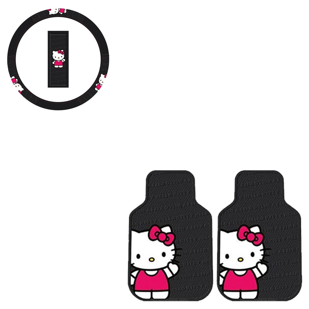 hello kitty car mats
