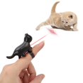 thumbnail image 4 of Pet Pointer Light, Cat Finger Light Infrared ABS Cute  For Cats For Dogs Blue,Pink,Black,Yellow,Blackish Green, 4 of 8