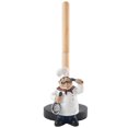 thumbnail image 1 of Figuras de soporte para toallas de papel de doble capa de Chef de resina Creative Hom, 1 of 5