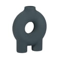 thumbnail image 6 of Sagebrook Home Ceramic Footed Vase - Elevate Your Decor with Stylish Home Accents, Ideal for Any Room, Elegant Single Piece, 6 of 9