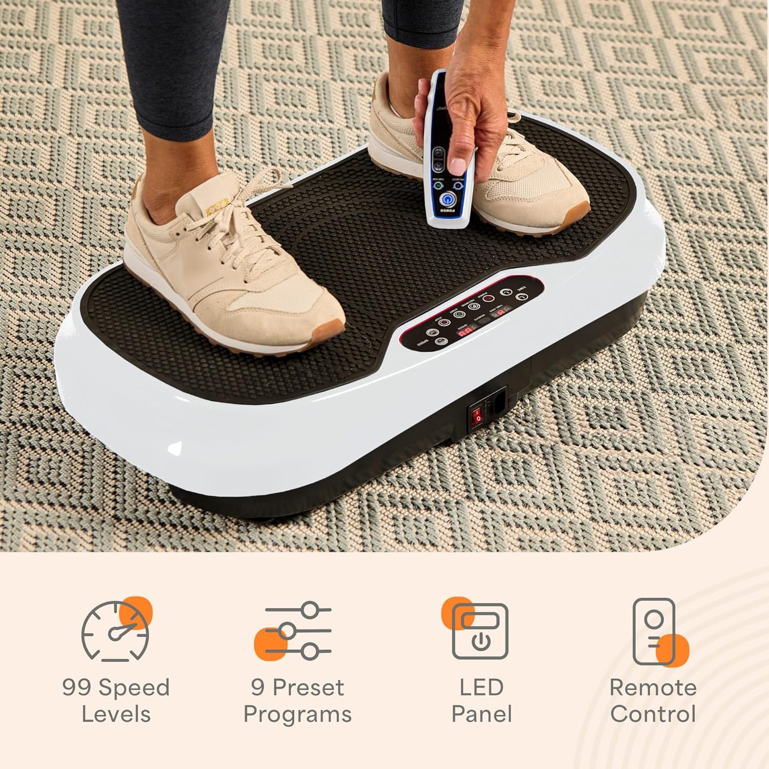 Lifepro - Brandclub - Lifepro Waver Mini Vibration Plate Exercise