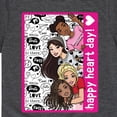 thumbnail image 3 of Barbie - Happy Heart Day - Toddler And Youth Short Sleeve Graphic T-Shirt, 3 of 5