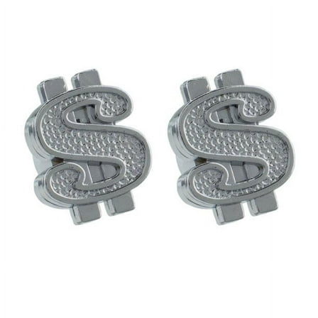 Dollar Valve Caps Chrome