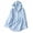Light Blue, variant on Women's Cotton Linen Hooded Button Front Sun Shirt Jacket, Lightweight Long Sleeve Cover Up with UPF 50+ Protection, Breathable Outdoor Safari Coat for Hiking Travel Daily Summer Wear Beige L