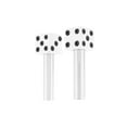 thumbnail image 6 of United Pacific 70041 High Impact Plastic Construction Dice Door Lock Knobs for Classic & Vintage Cars/Trucks, 10-32 Thread - White/Black (Pack of 2), 6 of 6
