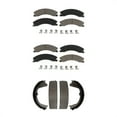 thumbnail image 1 of Transit Auto Front Rear Ceramic Brake Pads and Parking Shoes Kit for Car Chevrolet GMC Silverado 2500 HD Sierra 3500 Suburban Coil Style Spring KCN-100046, 1 of 11