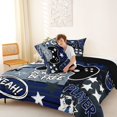 thumbnail image 4 of Homewish Esports Gaming Controller Queen Comforter Set,Modern Video Game Comforter Sets Queen,Navy Black,Black Reversible,3pcs,1 Comforter and 2 Pillowcases, 4 of 7