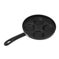 thumbnail image 1 of Poêle à œufs antiadhésive de 4 tasses, pour omelettes, œufs au plat, steak, crêpes, petit-déjeuner, gril pour cuisinière à induction et à gaz, 1 of 4