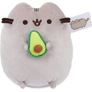 Pusheen Snackable Avocado Plush, Stuffed Animal for Ages 8 and Up, 9.5”, Gray