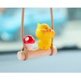 thumbnail image 4 of Adorno de pollito amarillo para colgar en el coche, colgante para espejo de coche, decoración Interior de coche, accesorios para automóviles, 4 of 5