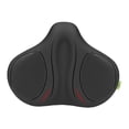 thumbnail image 2 of S SERENABLE Coussin de Siège de Vélo de Rechange Résistant à l'Usure Doux Coussin Grand Installation Facile Rouge, 2 of 9