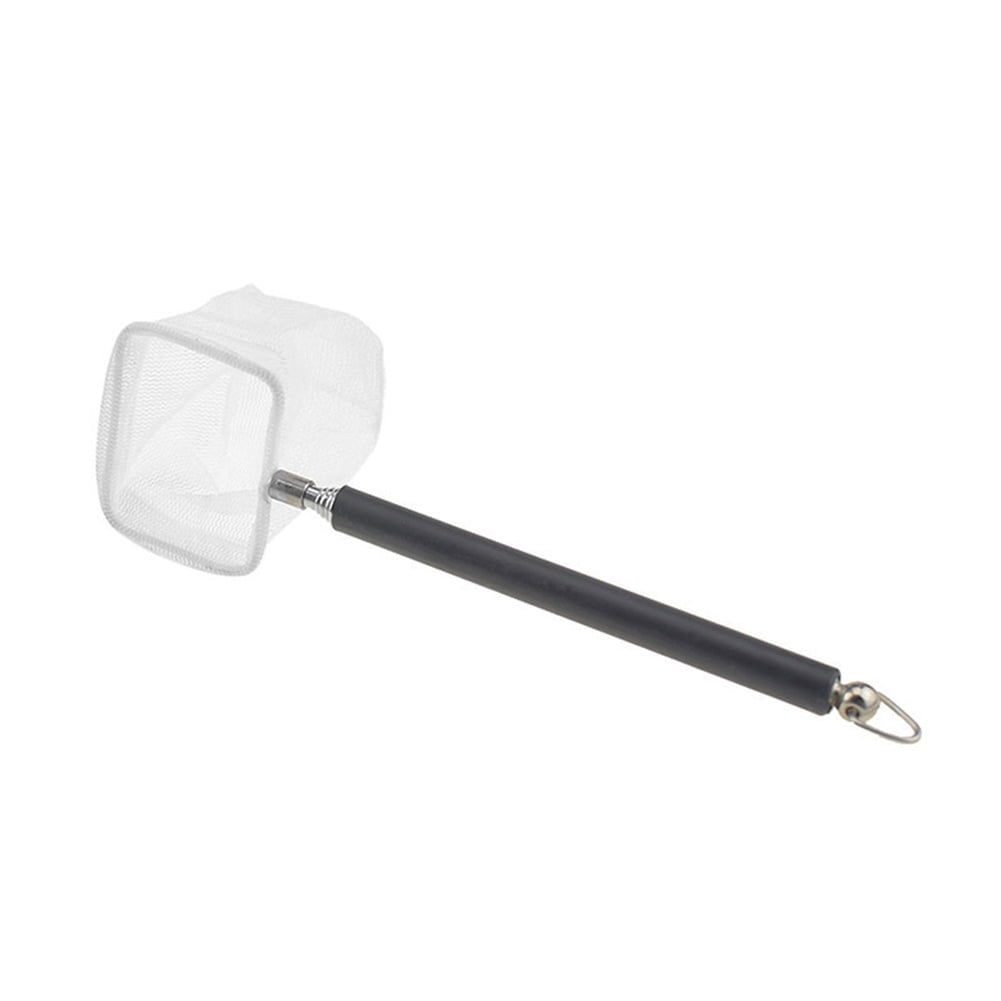 Retractable 3D Aquarium Fish Tank Net Fishing Net Pocket Shrimp Catching Net