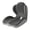 Dual Gray, variant on Ergonomic Waist Support Seat Cushion Memory Foam Pad for Office Chairs, Car Safety Seats Back Support (Dual Gray)